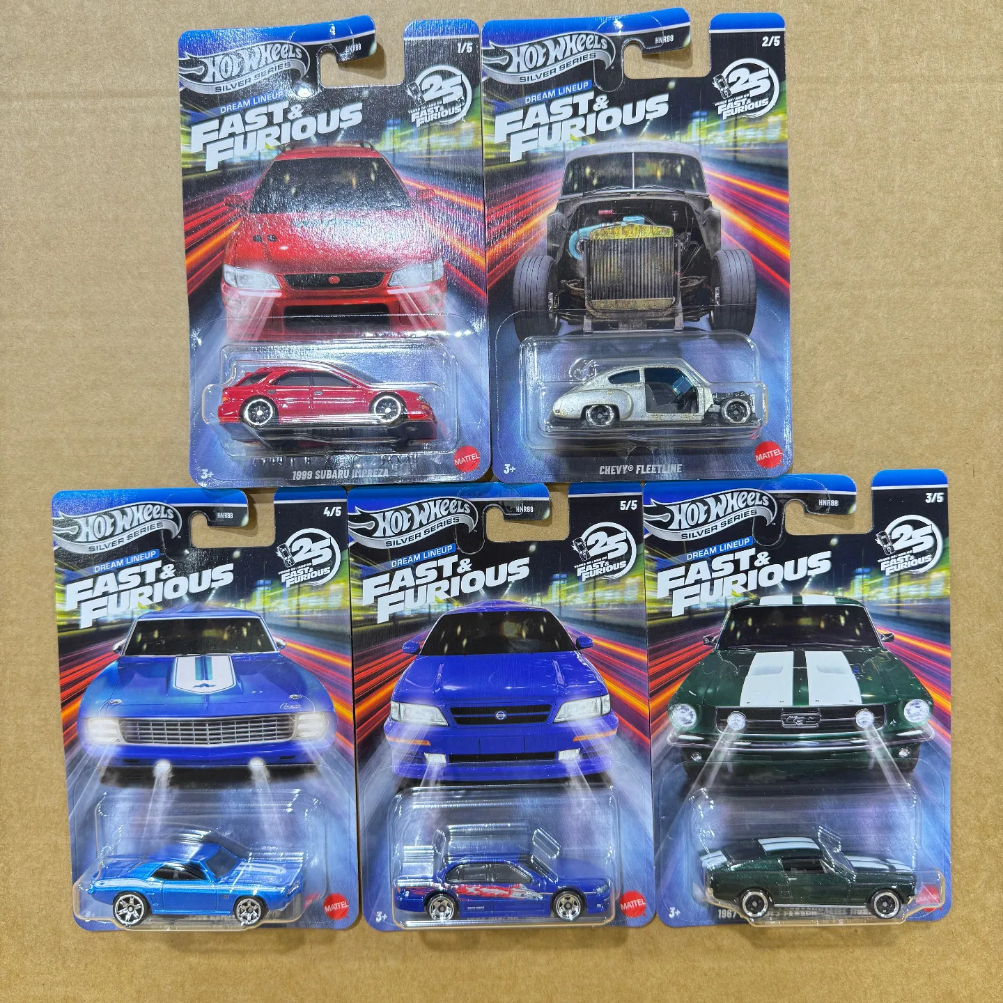 

26 Year New Batch Wind and Fire Wheel Silver Label Speed and Passion HNR88 Nissan Chevrolet Subaru Alloy Car Model