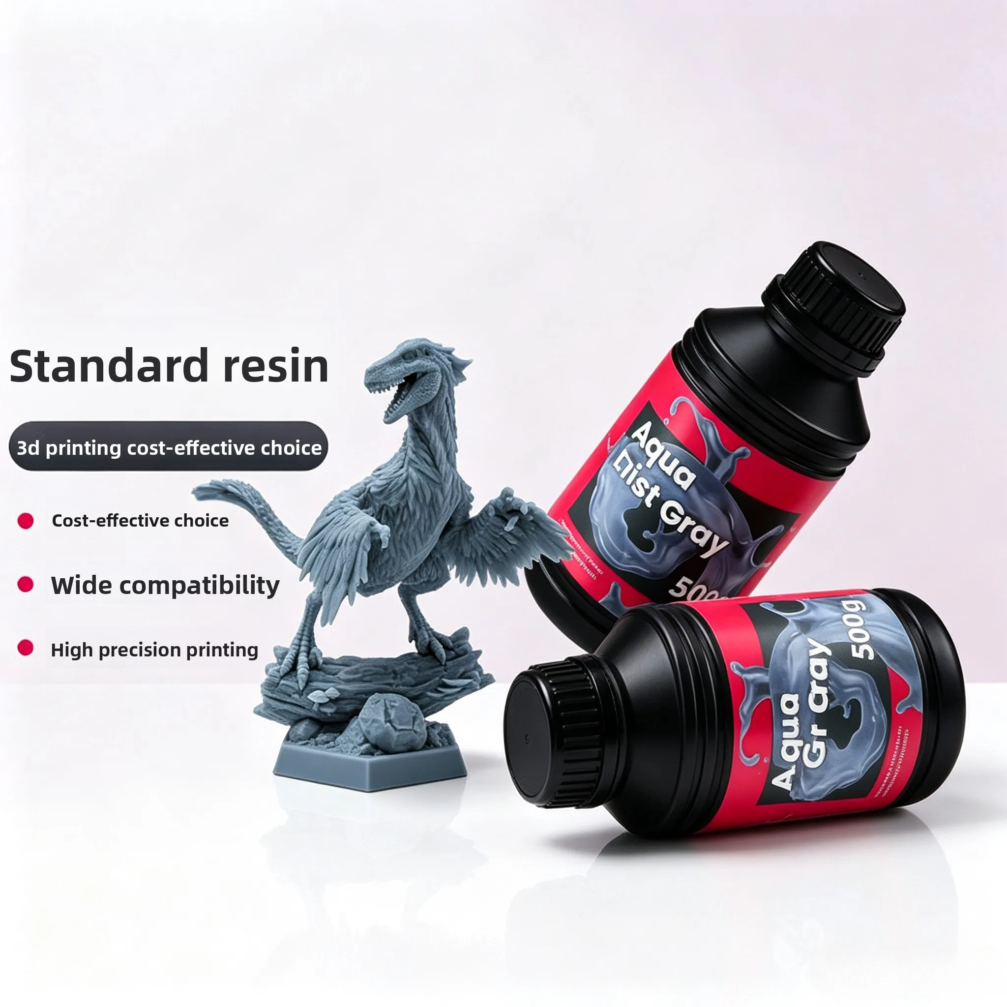 Entry‑Level Standard Photopolymer Resin Cost‑Effective UV Material for LCD Light‑Curing 3D Printer Model Making