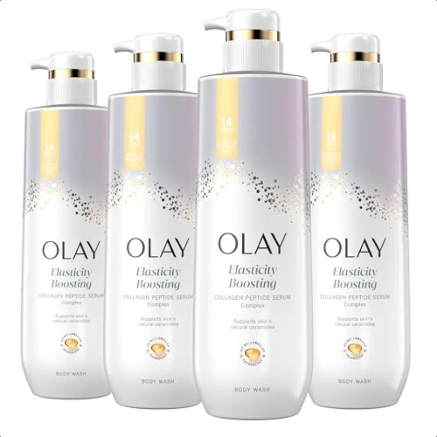 

Olay для мытья тела для женщин, эластичность, повышающая коллагеновая пептидная сыворотка, комплексная обновляет влагу, не содержит парча, петалат, витамин