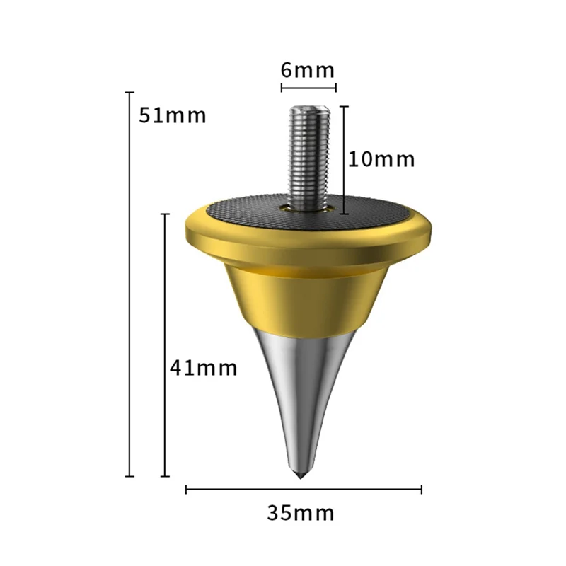 New-Speaker Isolation Spike Feet Stand Damper Cone For Hifi Audio Turntable Recorder AMP