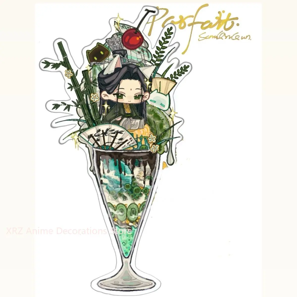 

Аниме самоспасательная система злодеев шрамы Shen Qingqiu косплей акриловая подставка аксессуары настольные украшения Рождественский подарок