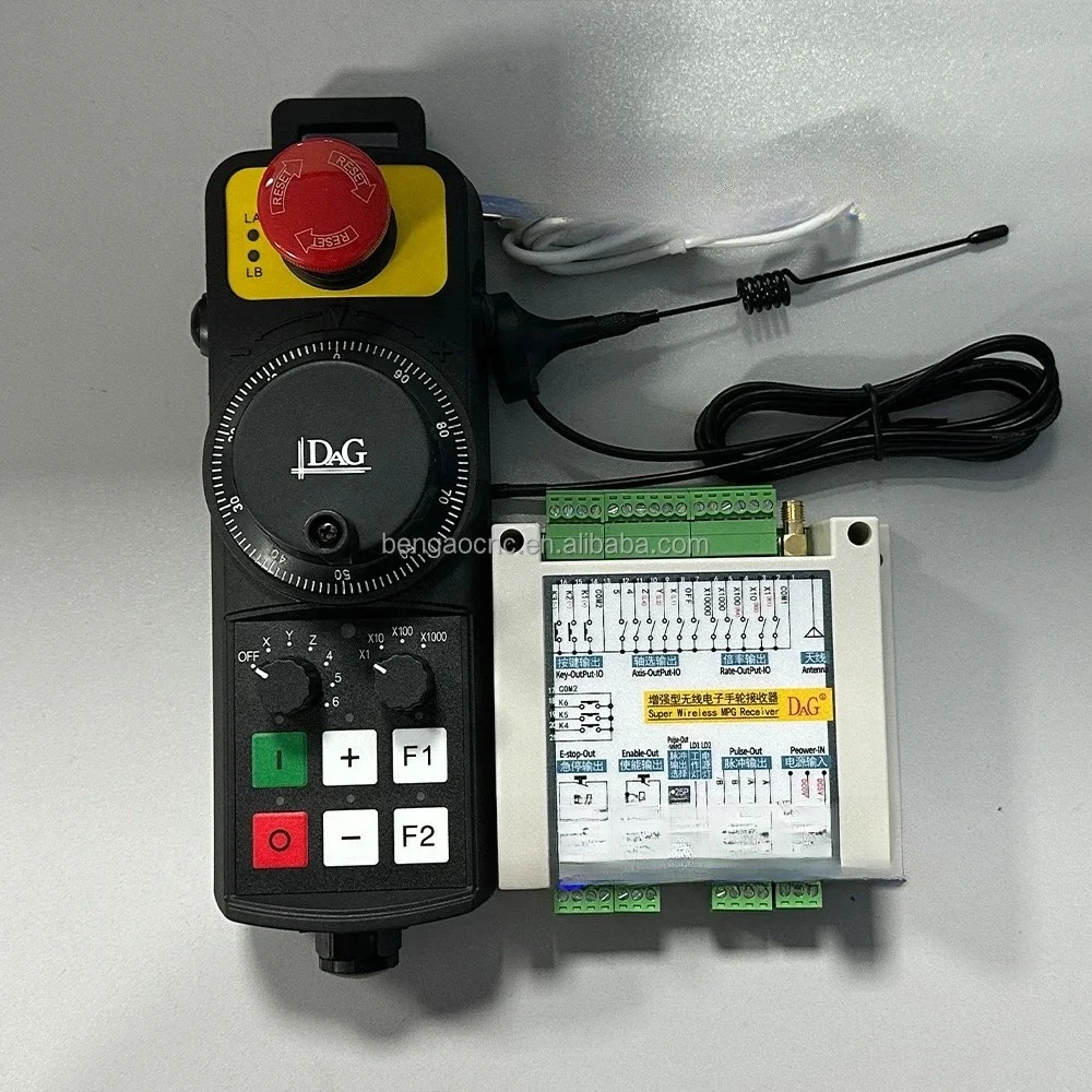 Emergency Stop And Enable Switches Manual Pulse Generator with 6 function buttons