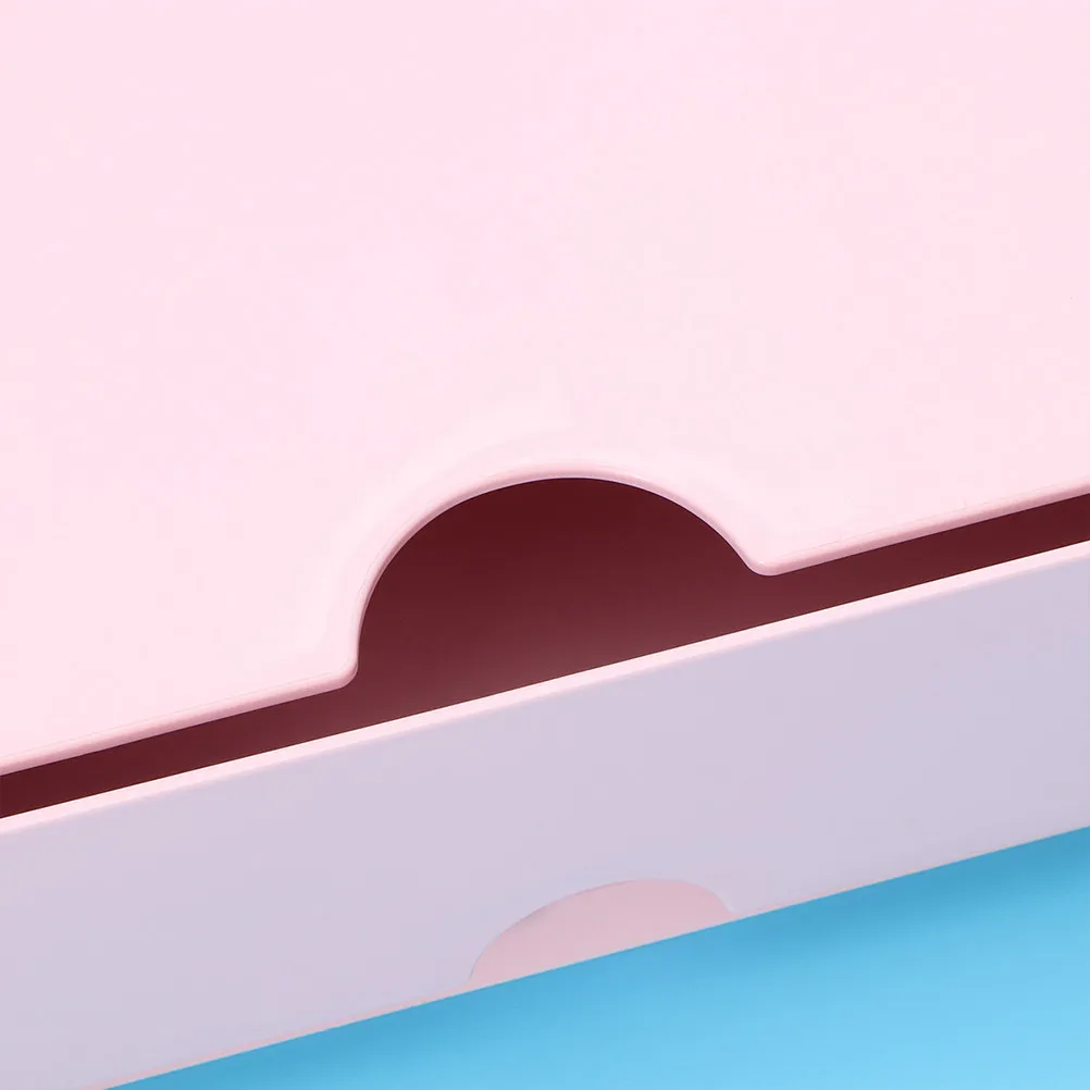 1Pcs Computer Screen Elevated Shelf Desktop Storage Drawer ABS Organizer for Office Stationery Makeup Small Items Storage