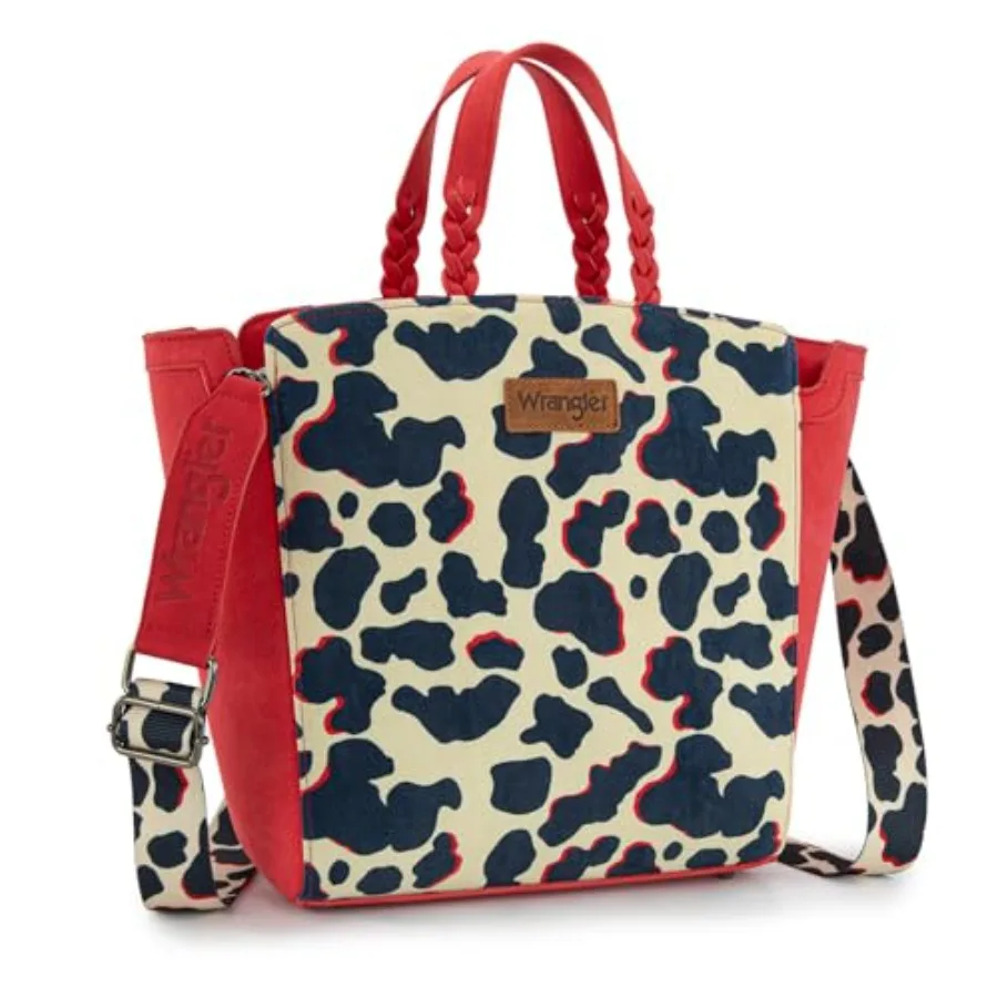 

Wrangler Purse for Women Animal Print Crossbody Bags Top-Handle Shoulder Bag for Everyday Travel Casual Use