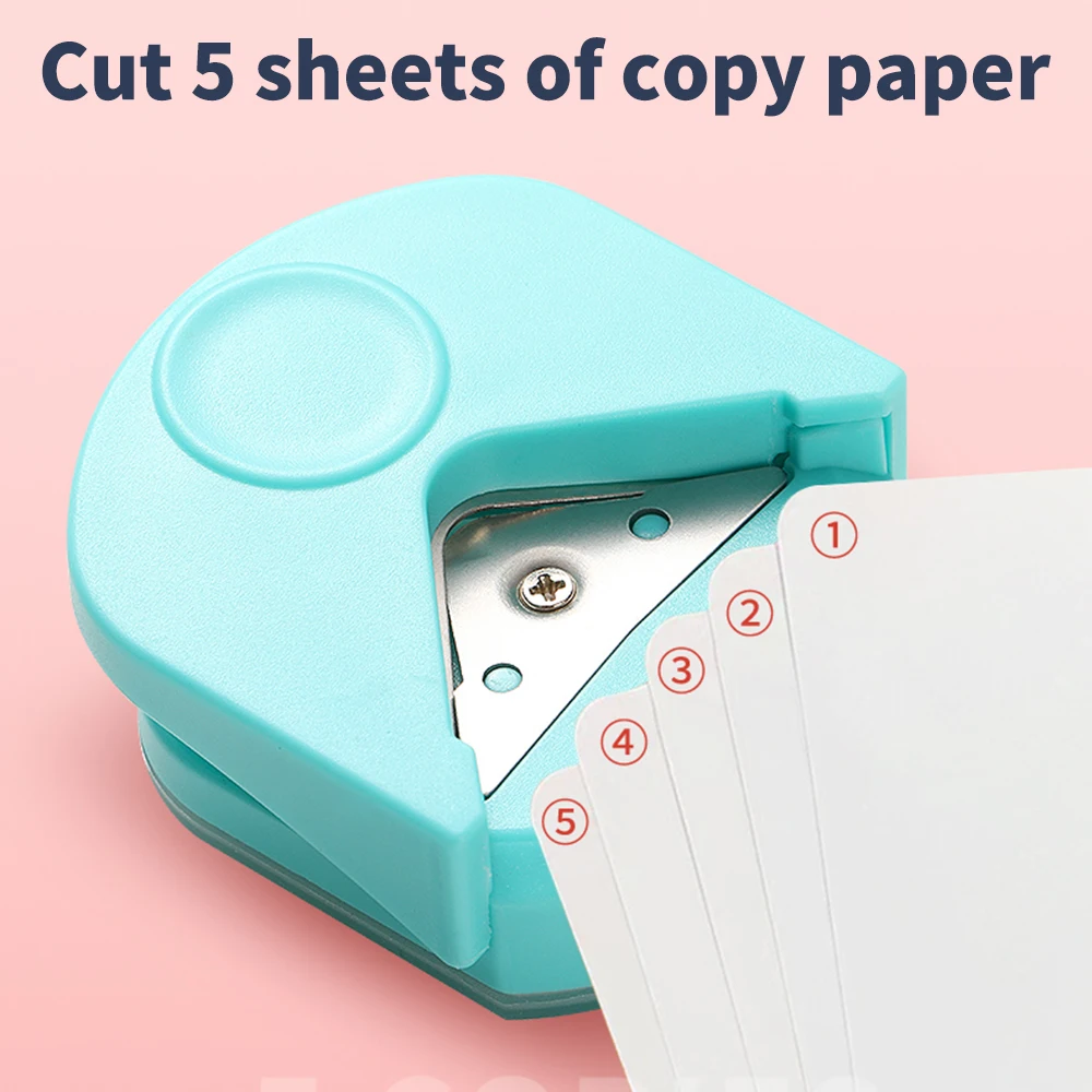 Small Corner Rounder Paper Puncher Cortador De Papel R4 Sharp Corner Trimming Card Photo Paper Cutter Supplies Corner Trimmer