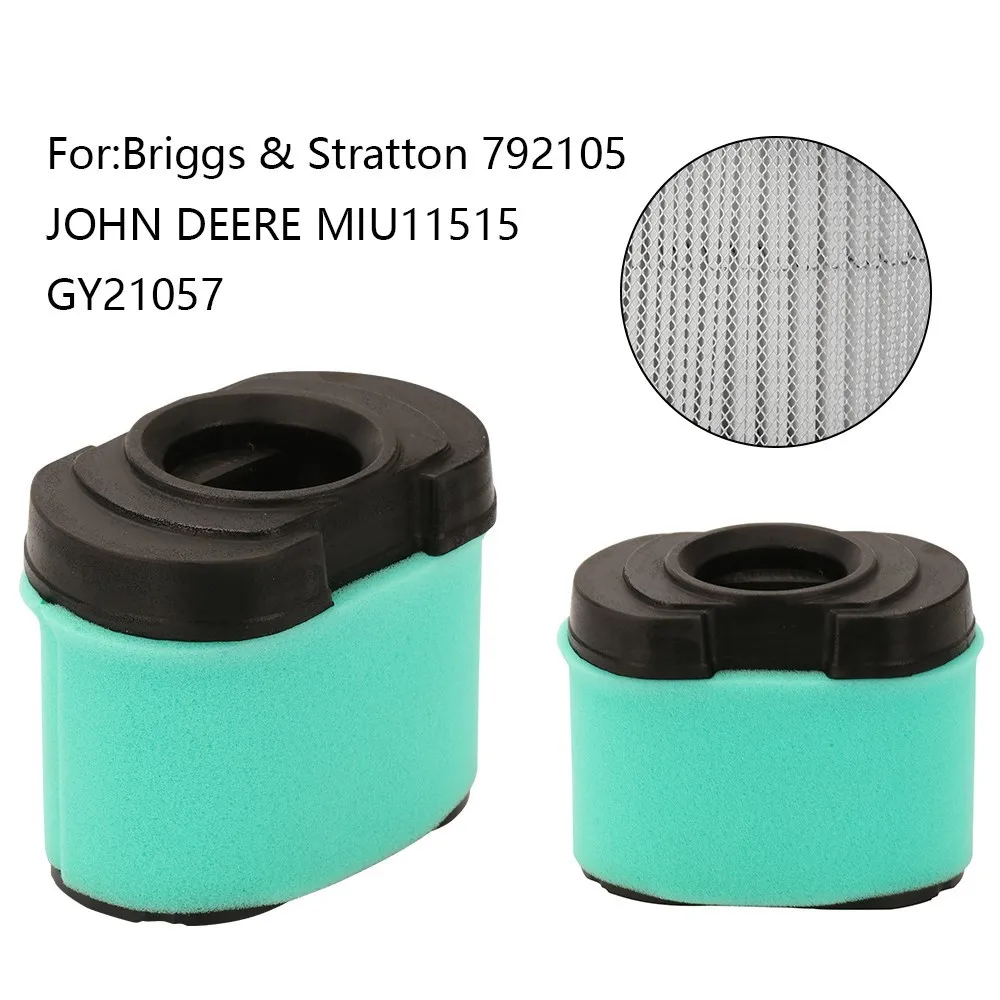 Imagem -02 - Filtro de ar Cmcp 1pc e Filtro de Pré-filtro para Briggs & Stratton 792105 276890 4233 para John Deere Miu11515 H1627hp Peças de Cortador de Grama