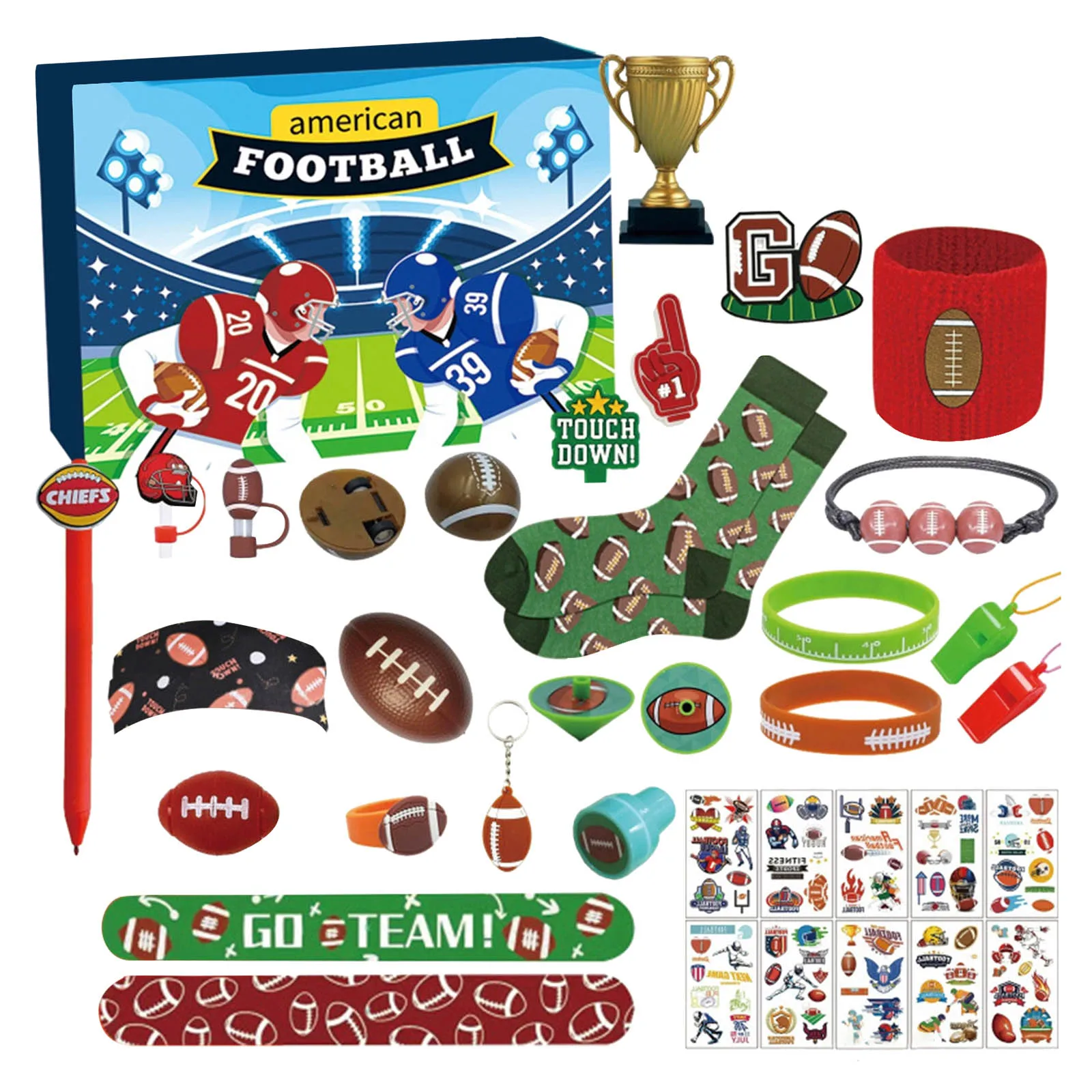 Cooking Game Christmas Countdown Advent Calendar Box 24 Days Surprise Toy Unboxing Dolls For Workout Timer Clock with Remote