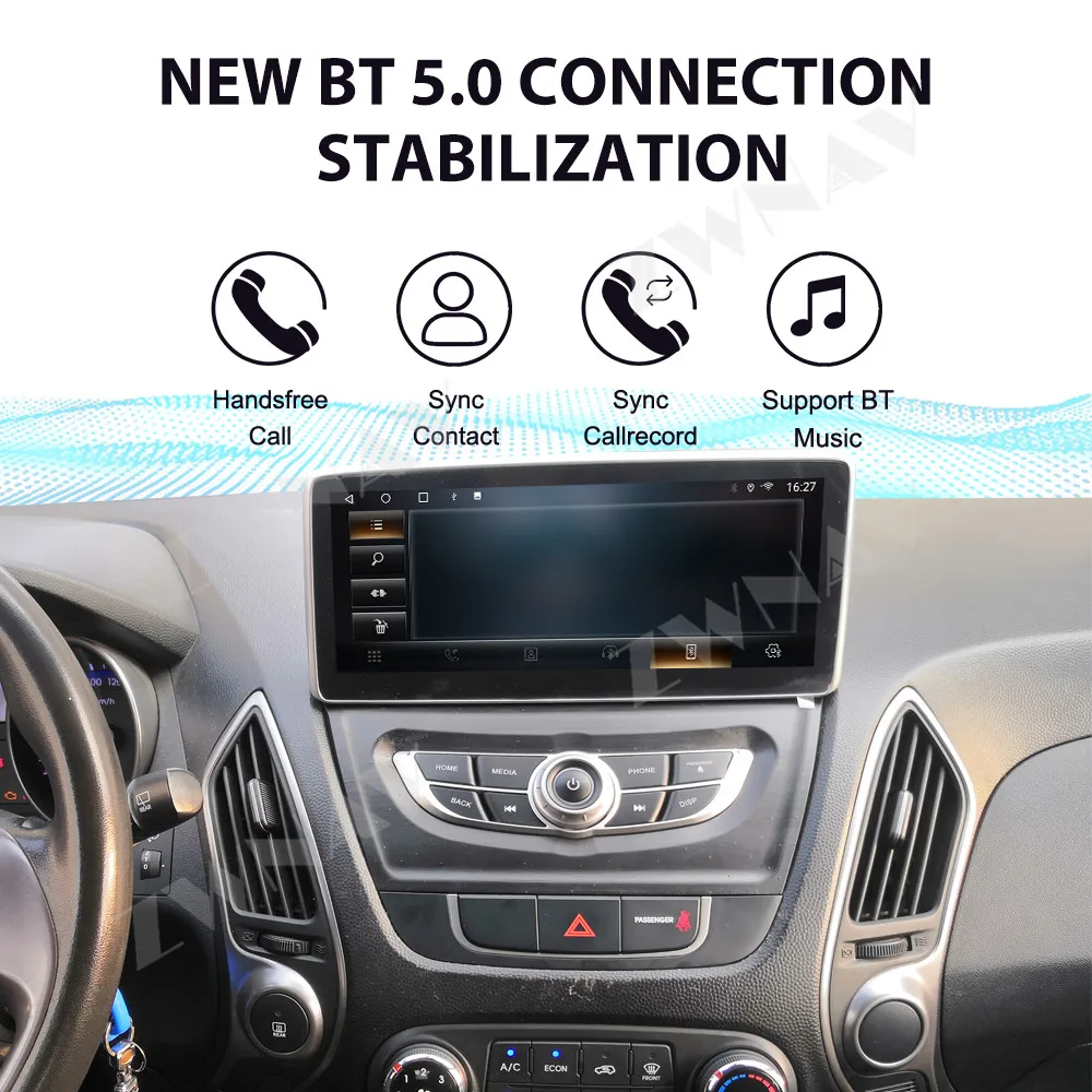 

10.25 inch Touch Screen For Hyundai IX35 2012-2017 Android14 GPS Navigation WIFI 4G Carplay Car Multimedia Player Head Unit Auto