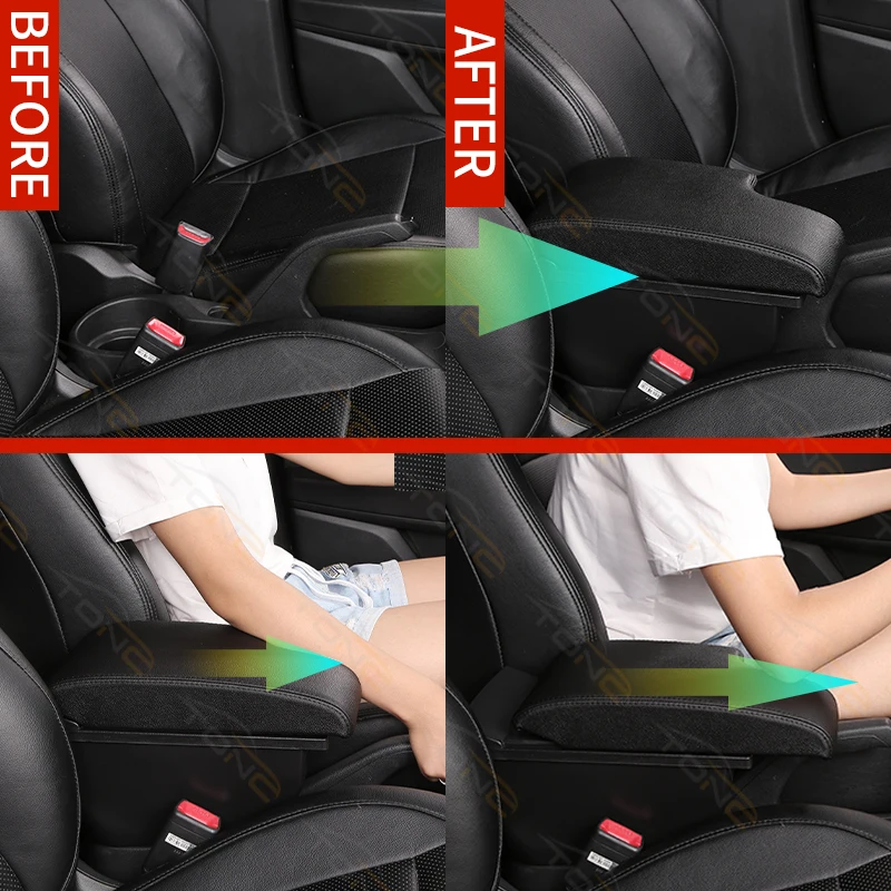 For Suzuki Alto armrest box accessories car armrest with usb charging strorage box car-styling center console Auto Accessories