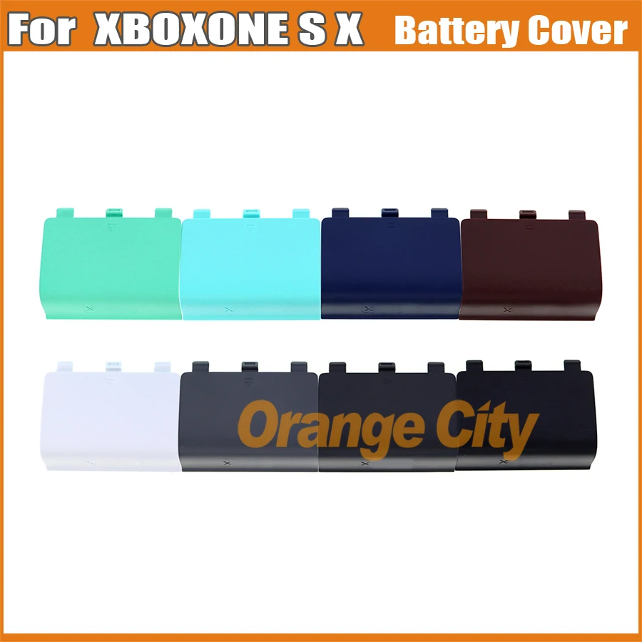 

50 шт. для XBOX One, оригинальная крышка батарейного отсека, контроллер, крышка батарейного отсека для XBOX ONE S X, тонкие аксессуары для игровой консоли