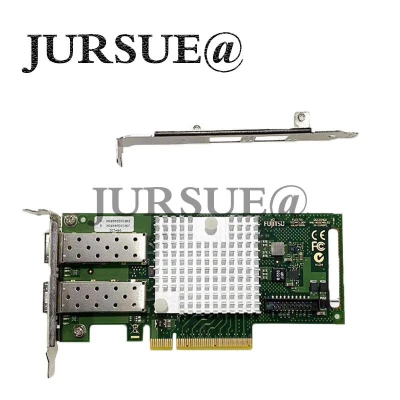 

FUJITSU D2755-A11 (INTEL X520-DA2) 10G DUAL PORT SFP+ ETHERNET NIC BOTH BRACKETS