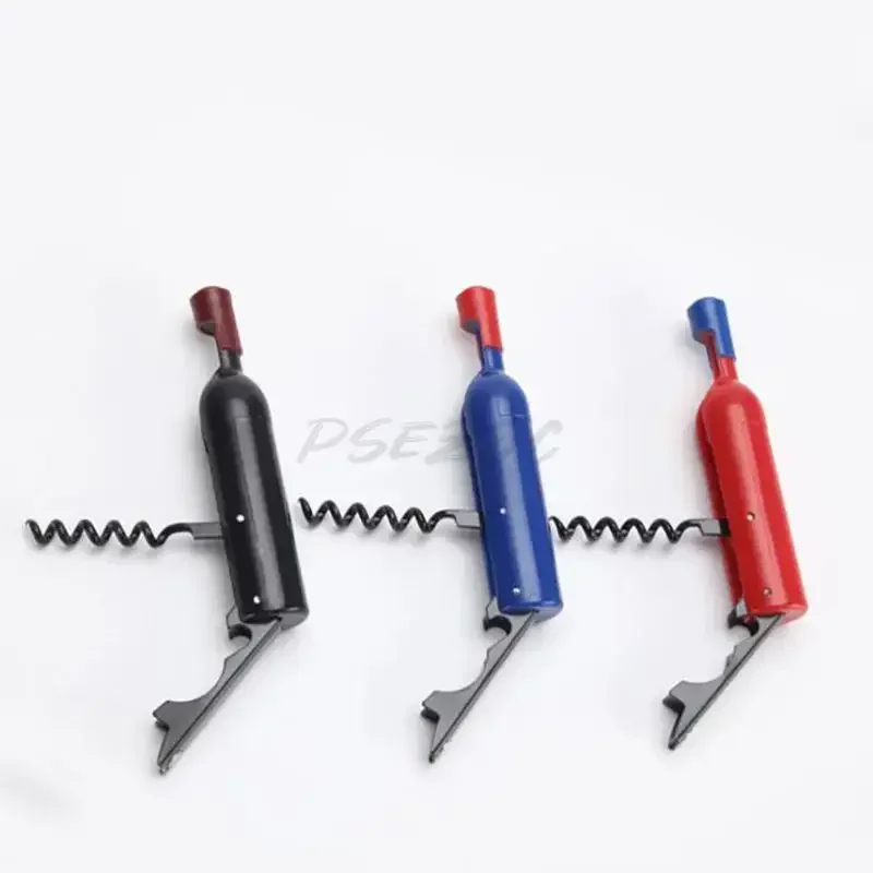 Mini Portable Bottle Shaped Opener Suitable for Red Wine and Wine Can Be Used As A Refrigerator Sticker