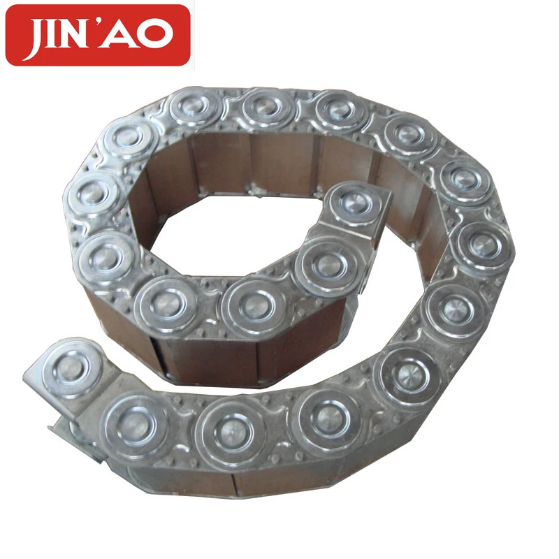 TLG Flexible Cable Tray Drag Chains Steel Tank Tracks From JIN'AO - view 4