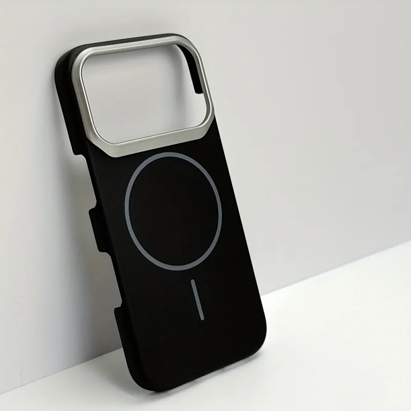 Luxurious ultra-thin magnetic wireless charging phone case, 