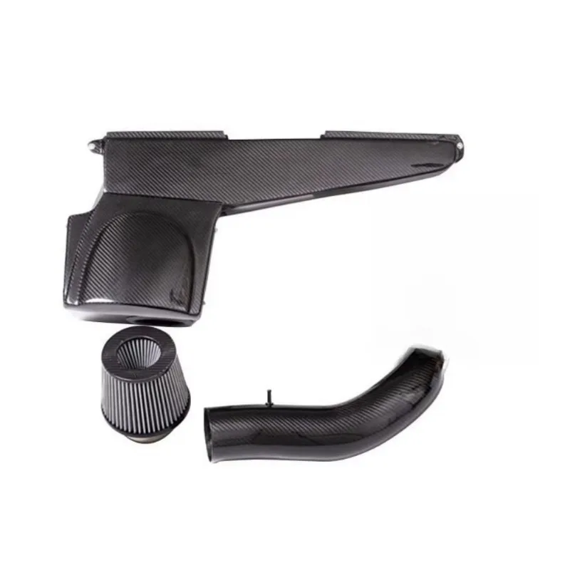 Dry Carbon Fiber Cold Air Intake System Fit for Audi A3 S3 8V TT TTS 2014-2023 Performance Tuning Air Intake Kit