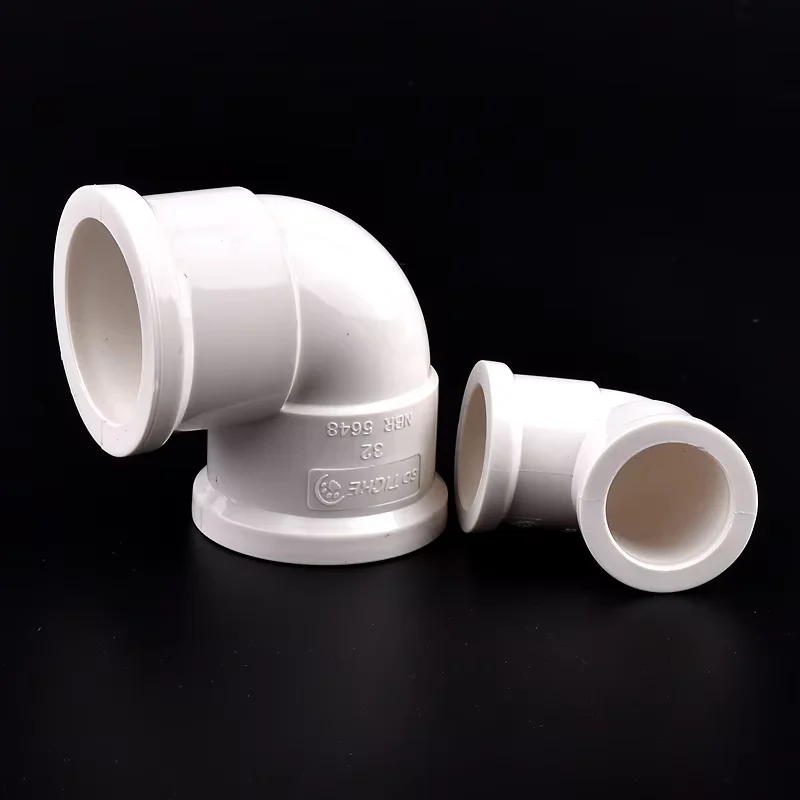 White 20/25/32/50-63mm Thickening PVC Direct Elbow Tee Garden Irrigation 50CM PVC Water Pipe Aquarium Fish Tank Piping Connector