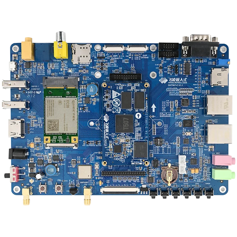 OKT507-C Single Board Computer Allwinner T507 development board embedded ARM Linux core board industrial grade