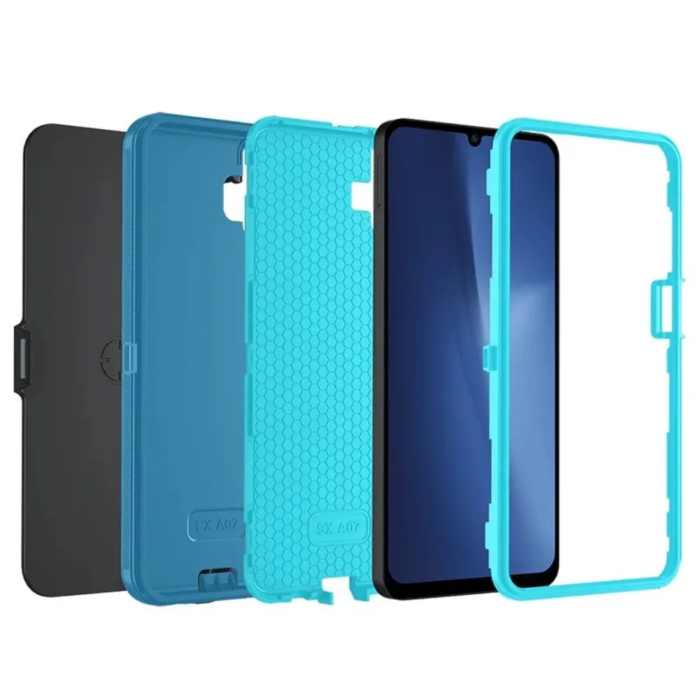 3-lagige robuste Hybrid-Ott-Defender-Hülle für Samsung A57 A37 A27 A17 A07 A56 A36 A26 A16 A06 A55 A35 A25 A05 A05s 4G 5G Cover – Detail 8