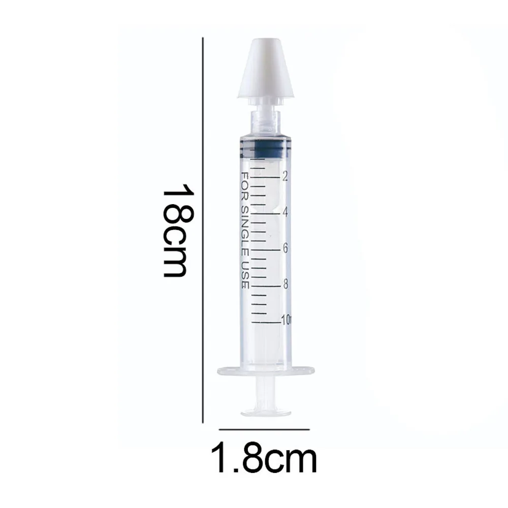 Needle Tube Baby Nasal Aspirator Syringe Baby Nose Cleaner Infant Rhinitis Nasal Washer Children Nose Washing Tool for Kids view 6