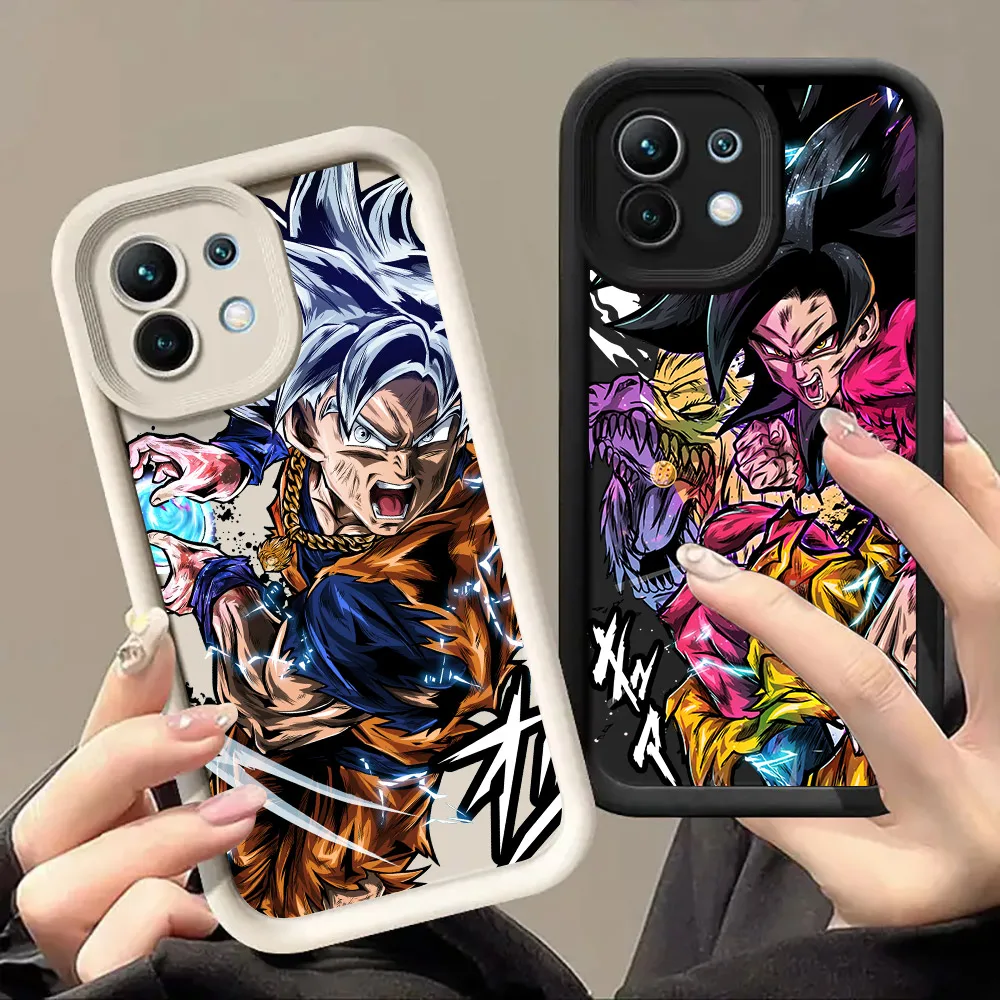 

Dragons Anime-Ball Goku SS3 Silicone Case For Xiaomi 15T 14T 13T Pro 15Ultra 17Pro Max Poco F7 X7 X6 F5 M6 M7 Pro 5G Phone Cover