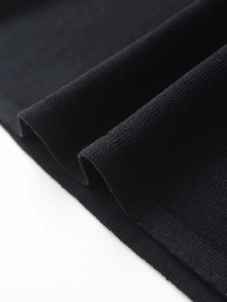 NLZG 2025 wiosna Casual Chic kobiety sukienka Halter prosta długa Vestidos nowe modne letnie wakacje seksowna kobieca sukienka z dzianiny