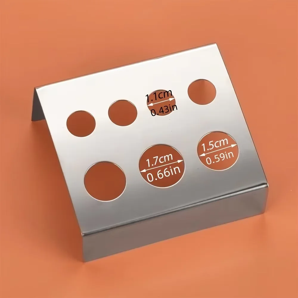 

7 Holes Tattoo Ink Cup Holder Stand Tattoo Tool Pigment Makeup Accessories Holes for Professional Ink for Body Art Supplies