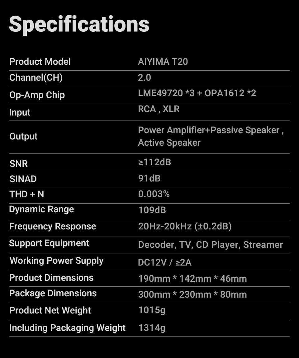 AIYIMA T20 Vakuumröhre Vorverstärker Verstärker LME49720 /OPA1612 HiFi Amplificador XLR/RCA Ausgewogener Eingang 12V Trigger Ausgang – Detail 12
