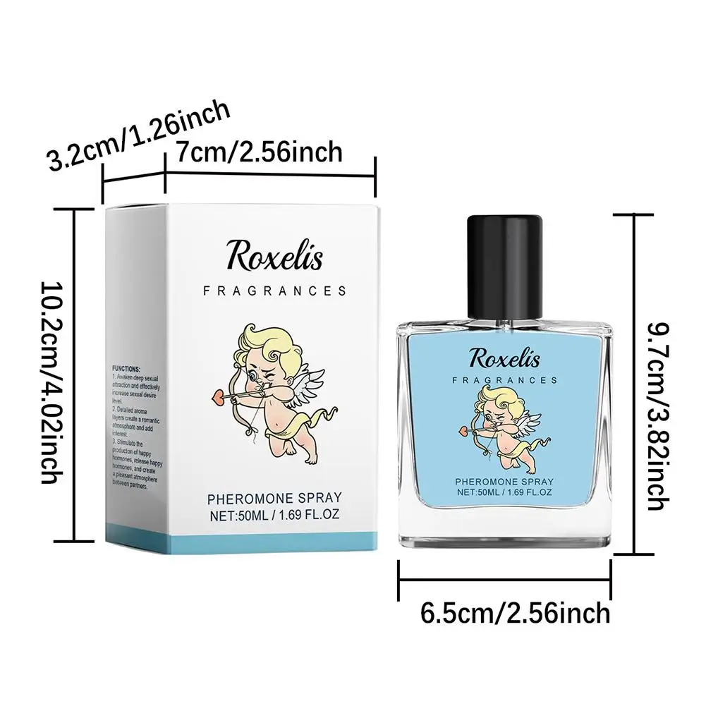 50ml Lasting Fragrance Body Spray Cupid Cologne Spray Eau De Parfum Cologne For Men Pheromone 