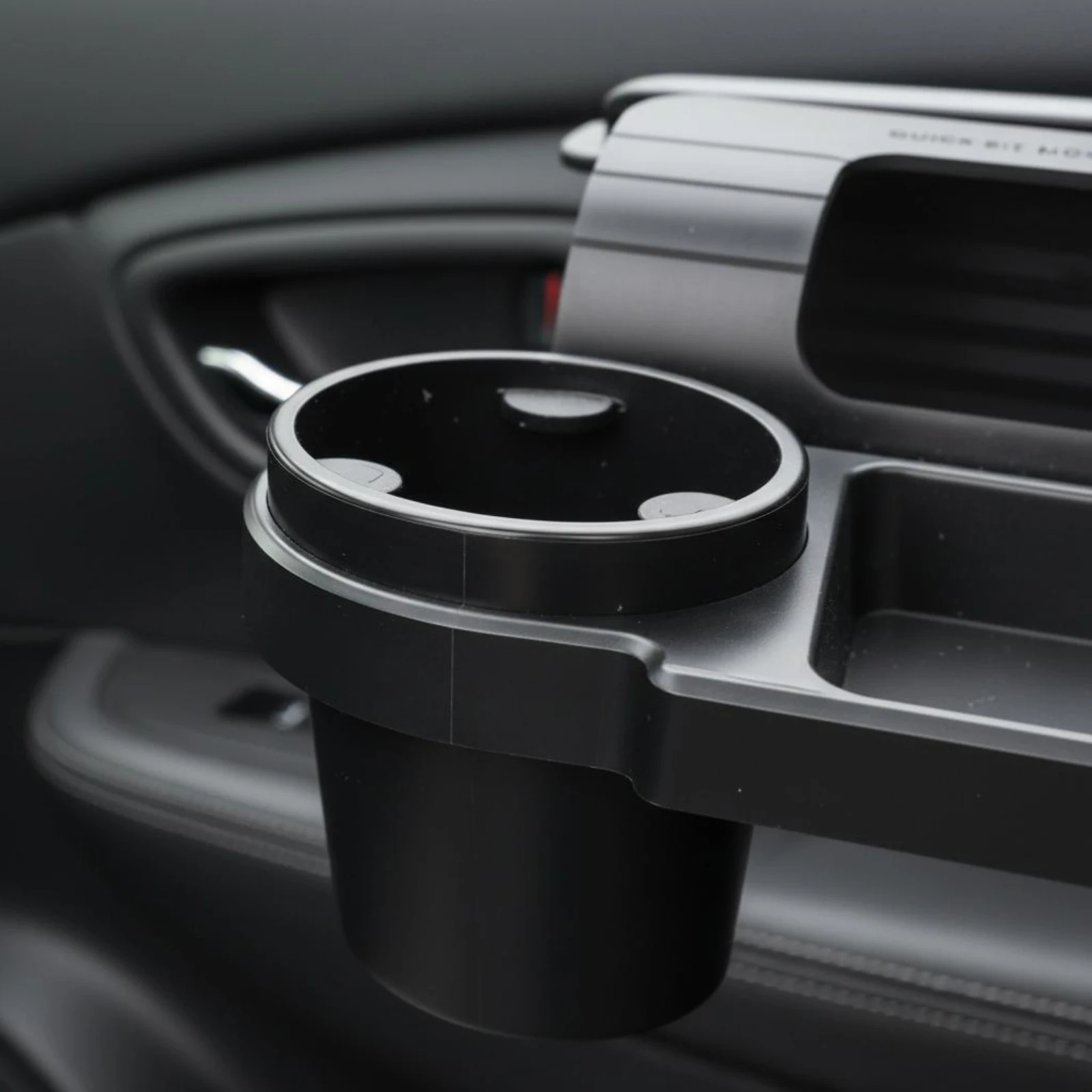 window-storage-tray-molded-plastic-car-phone-slot-organizer-window-cup-holder-black-cup-holder-tray-space-saving