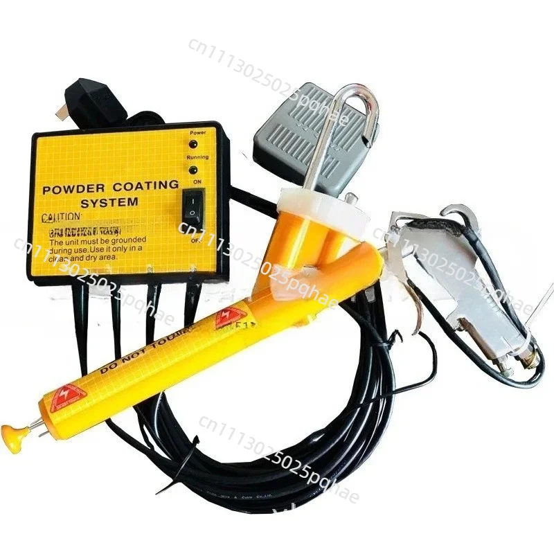 220V/110V Portable Spray Gun Electrostatic Spray Powder Coating Gun Small Spraying Equipment
