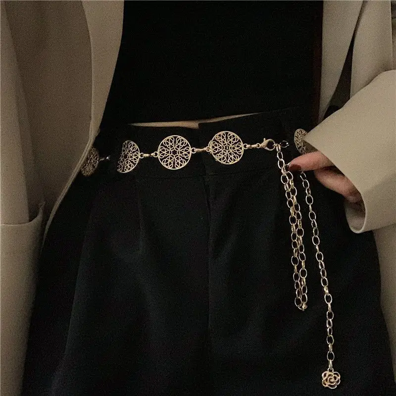 European Style Belts Women Design All-match Summer Retro Chic New Fashion Daily Female Party High Street Simple Trendy Students