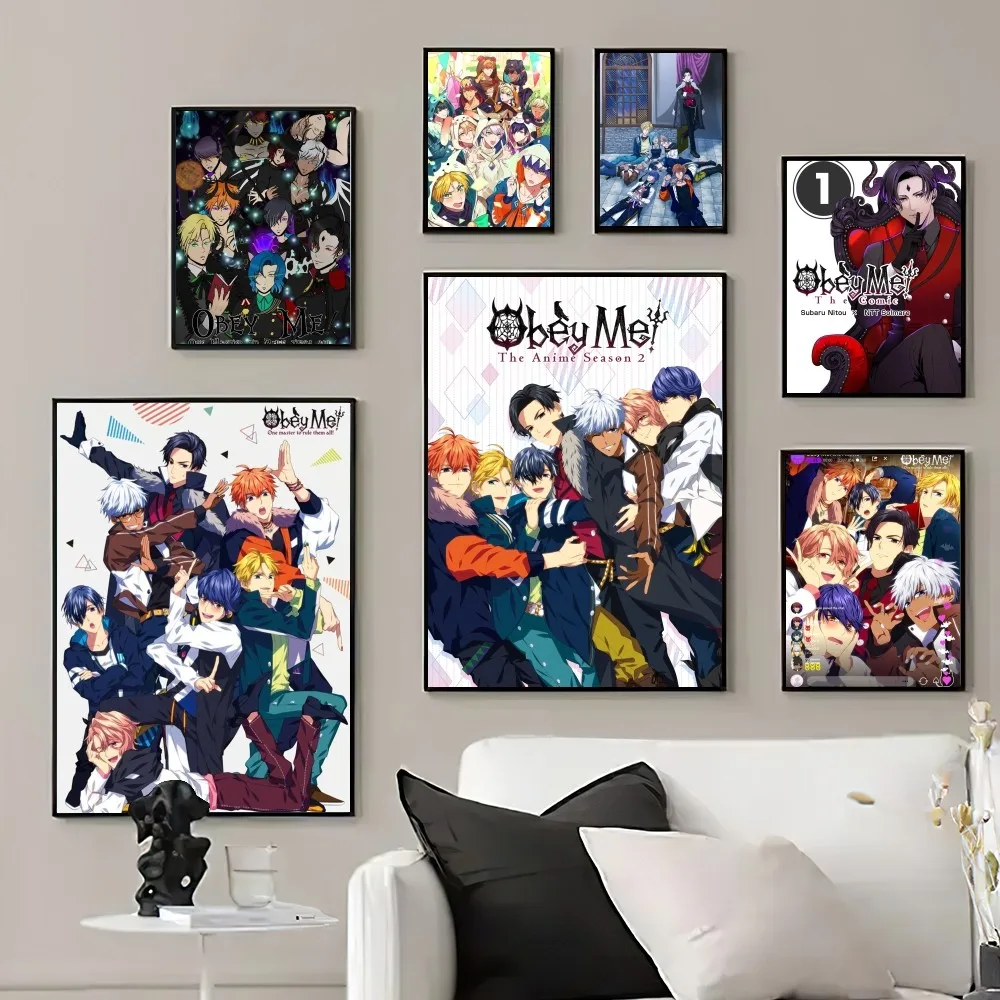 Game O-Obey Me Poster Prints Wall Pictures Living Room Home Decoration