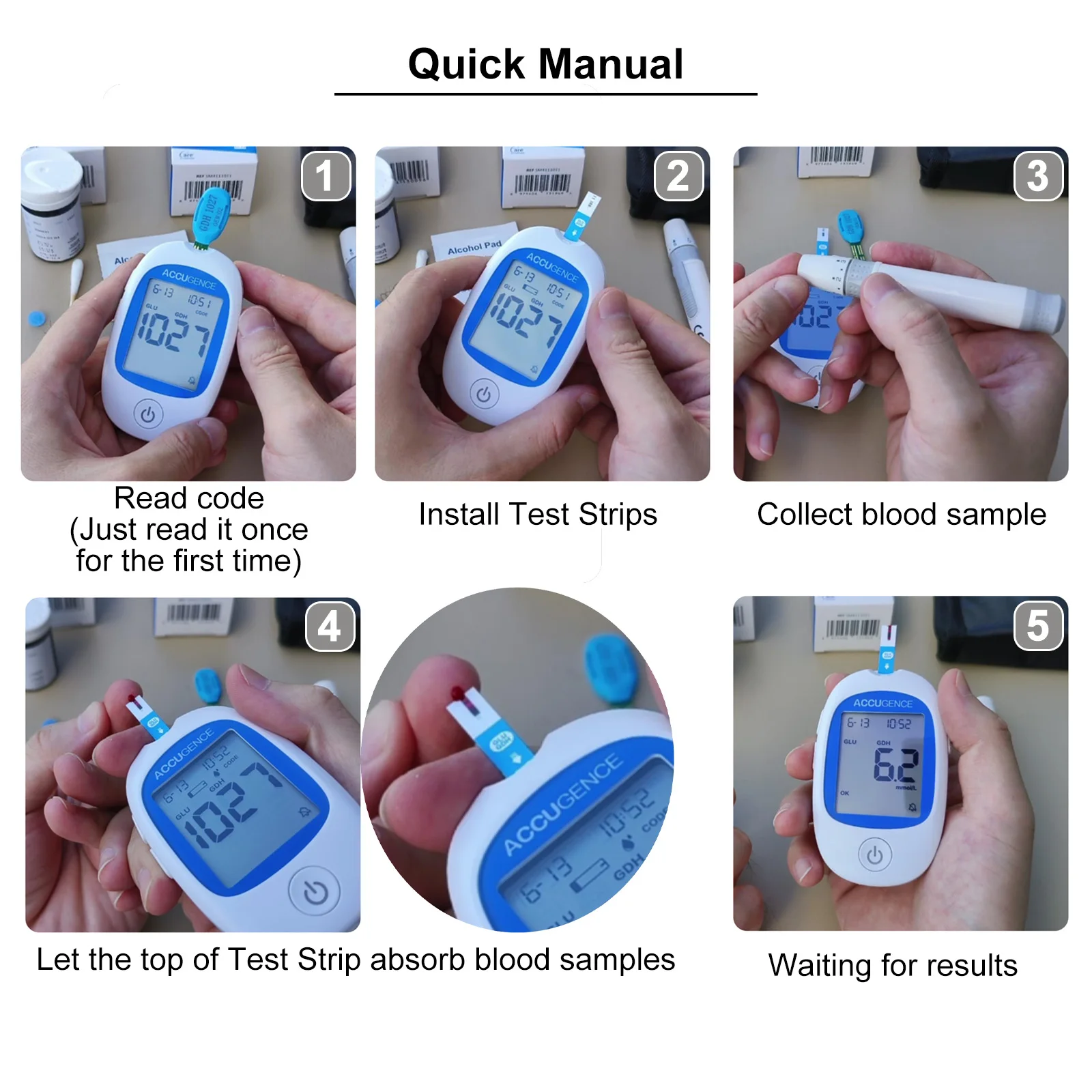 Multi-function Blood Ketone Meter Kit with Ketone Test Strips, Ketone Monitoring for Keto Diet, Ketosis, Fast & Accurate Results - Image 6