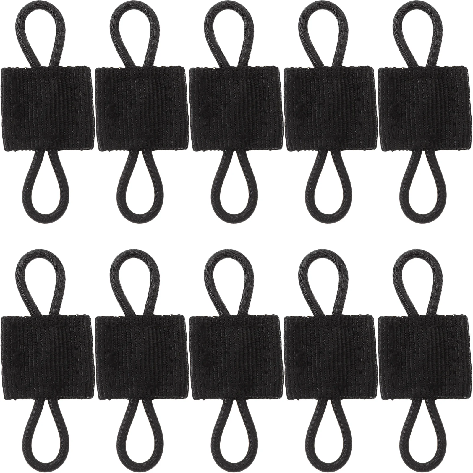 

20Pcs Interphone Fastener Holder Nylon Strap Retention Tabs for Props and Bags Stylish Design Interphone Fastener