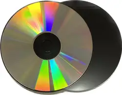 Wholesale 5 Discs Grade A+ 52x 700 MB Blank Silver Back Black CD-R