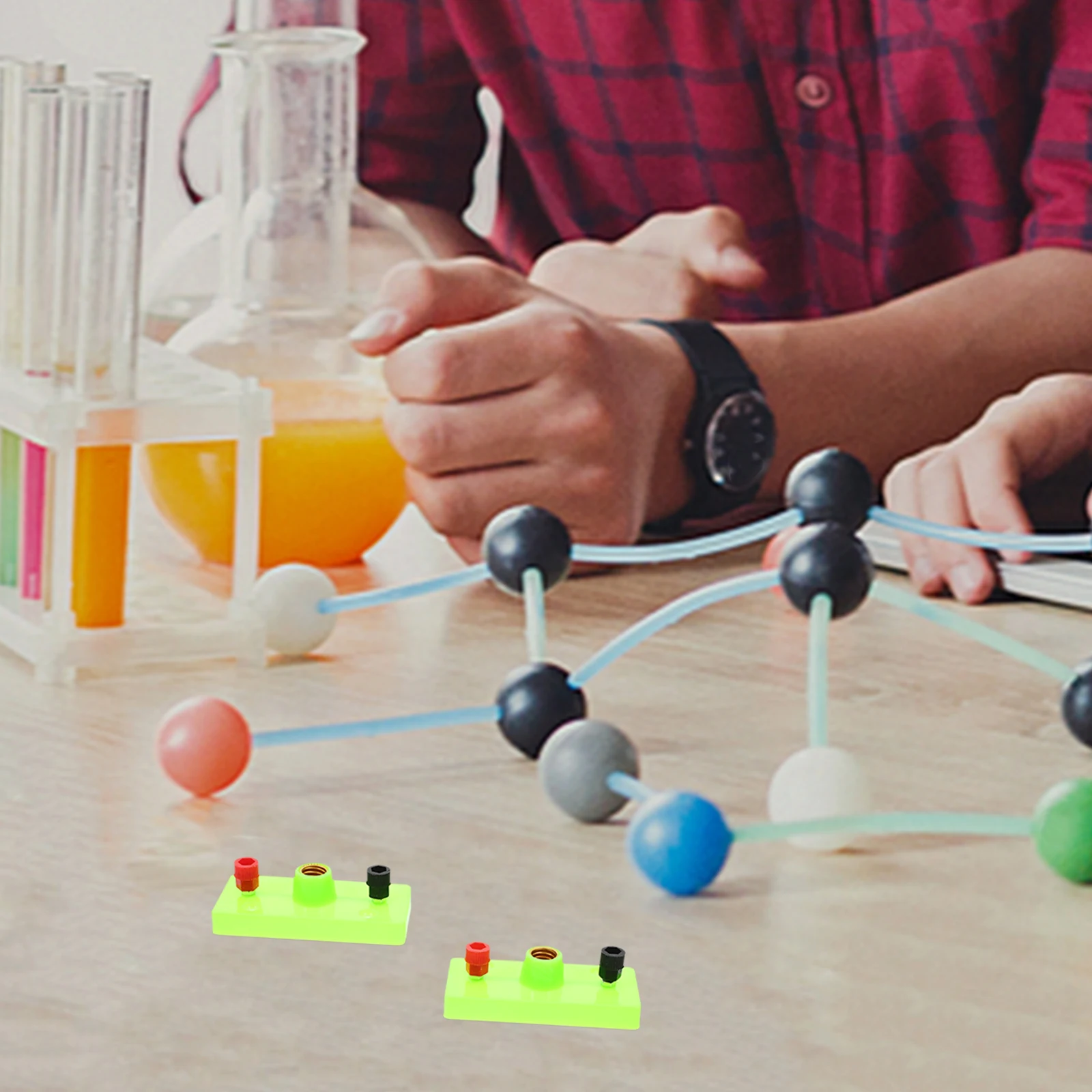 

5 Pcs Electrical for Kids Physics Experiment Circuit Science Active Plastic Electricity Equipment Student