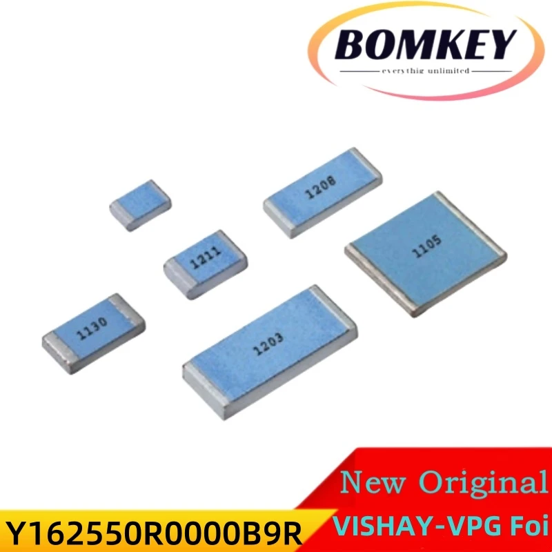 Vishay-Résistances FOCanon ultra haute précision Vaf, Y162550R0000B9R, Y162550R0000B9W, VSMP1206, 50 Ω, TCR0.2, ± 0.1%, 300mW, Original, Nouveau