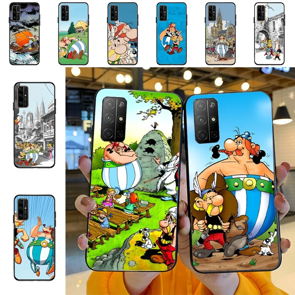 A-Asterixs O-Obelixs Phone Case For Huawei Honor 10 lite 9 20 7A 9X 30 50 60 70 pro plus Soft Silicone Cover