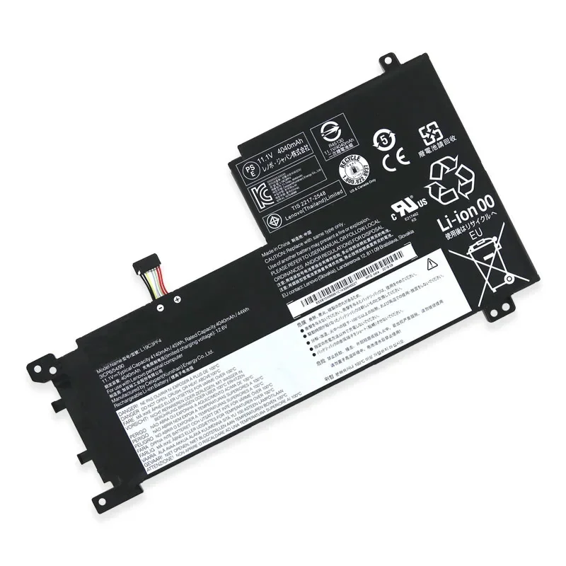 Imagem -02 - Bateria para Lenovo Ideapad 515alc05 15are05 15iil05 15itl05 L19c4pf1 L19l3pf2 L19m3pf6 L19d3pf3 11.52v 57wh 57wh