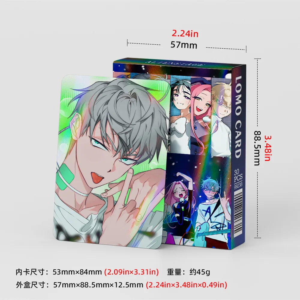 30pcs/set Manga Alien Stage LOMO Card Album Luka Till Ivan Mizi Sua Character  HD Photo Card Fan Collection Gift Postcard