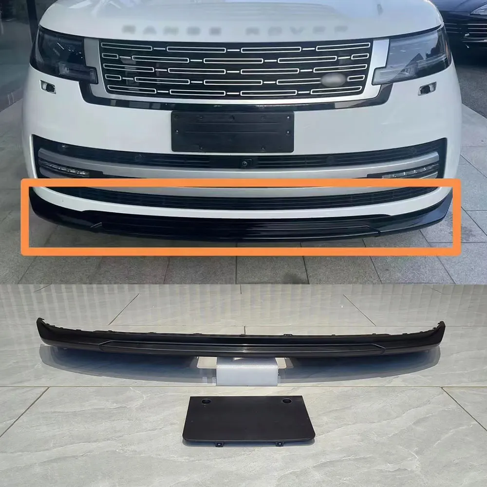 New Front Guard splitter   Bumper Lip  for Land Rover Range  Vogue 2023