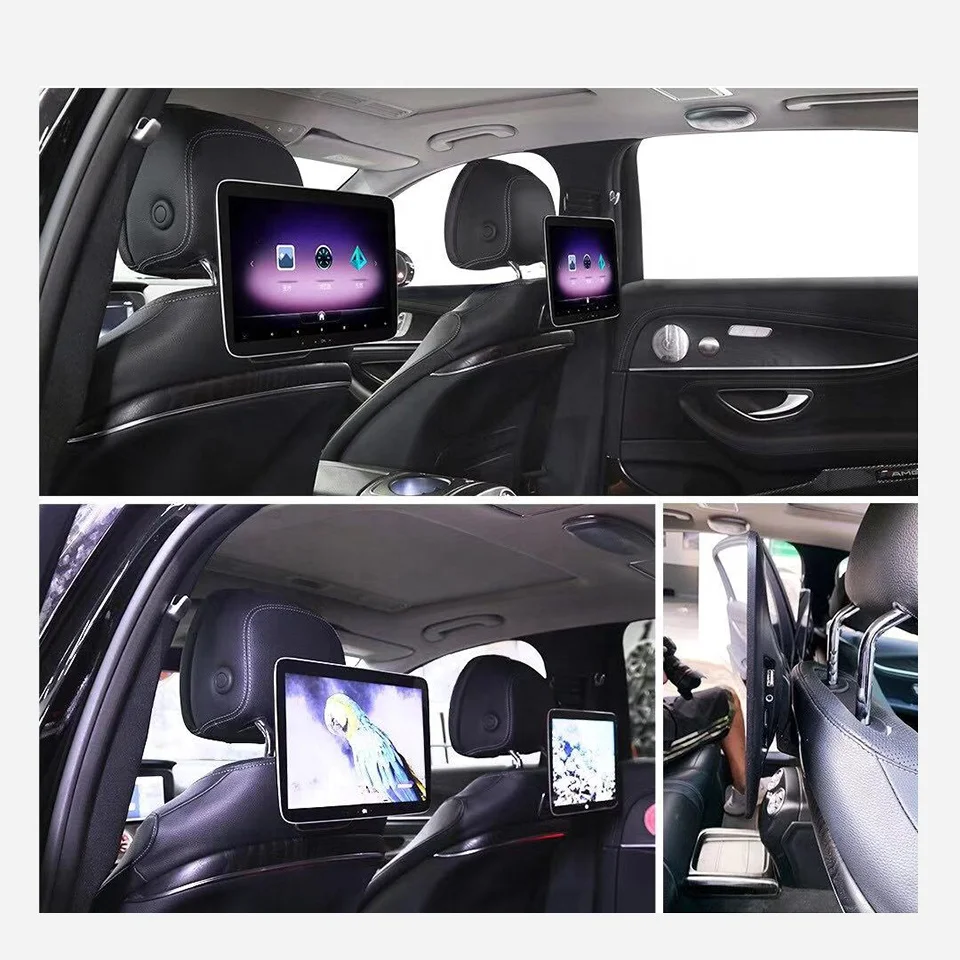 2024 Plug and Play Car Rear Seat Multimedia Video Player Android IPS TV Screne for C E S GLC GLE CLS V260