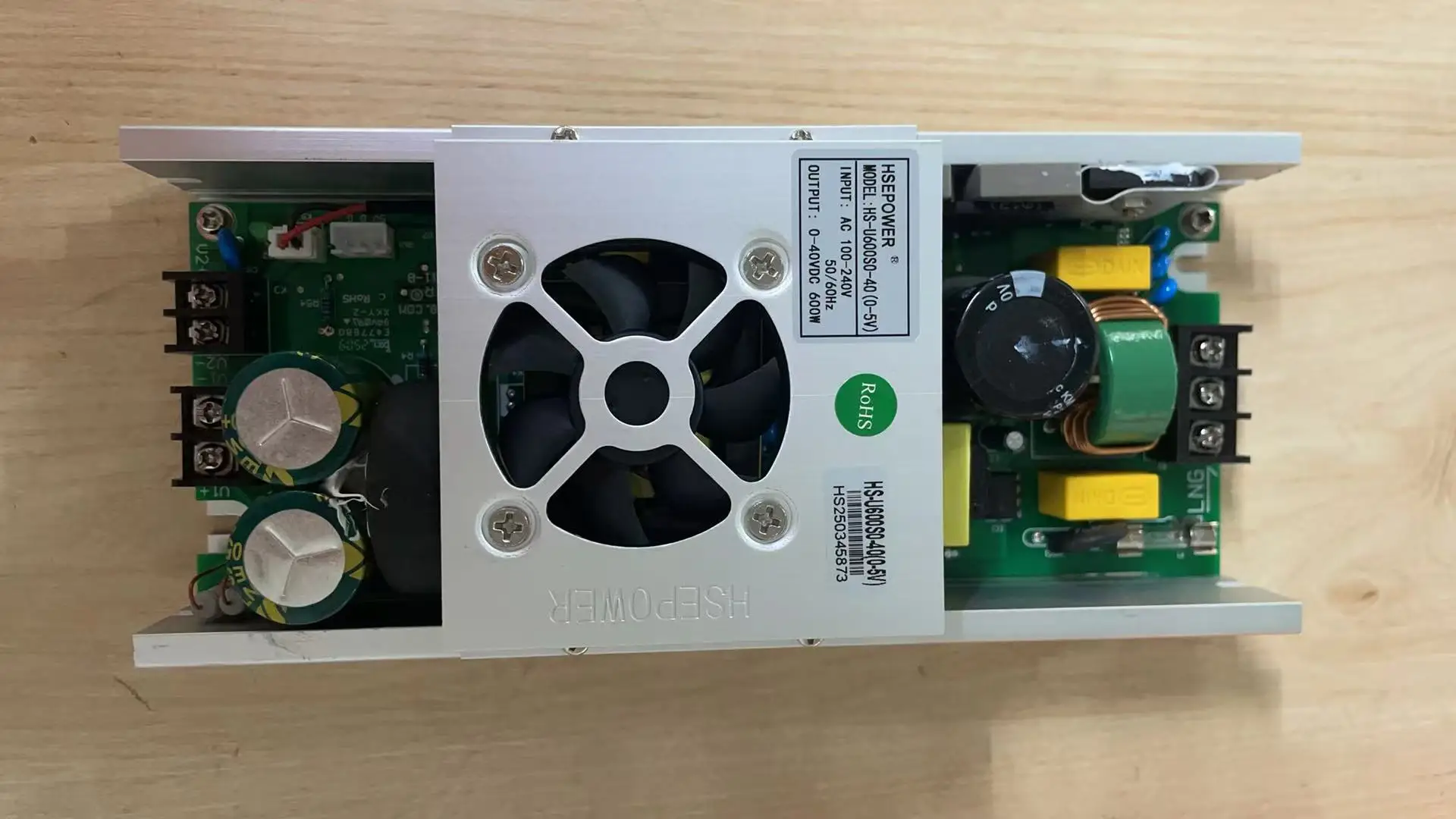 

HS-U600S0-40 0-40V 40V Power Supply Source For Stage Moving Head Lights