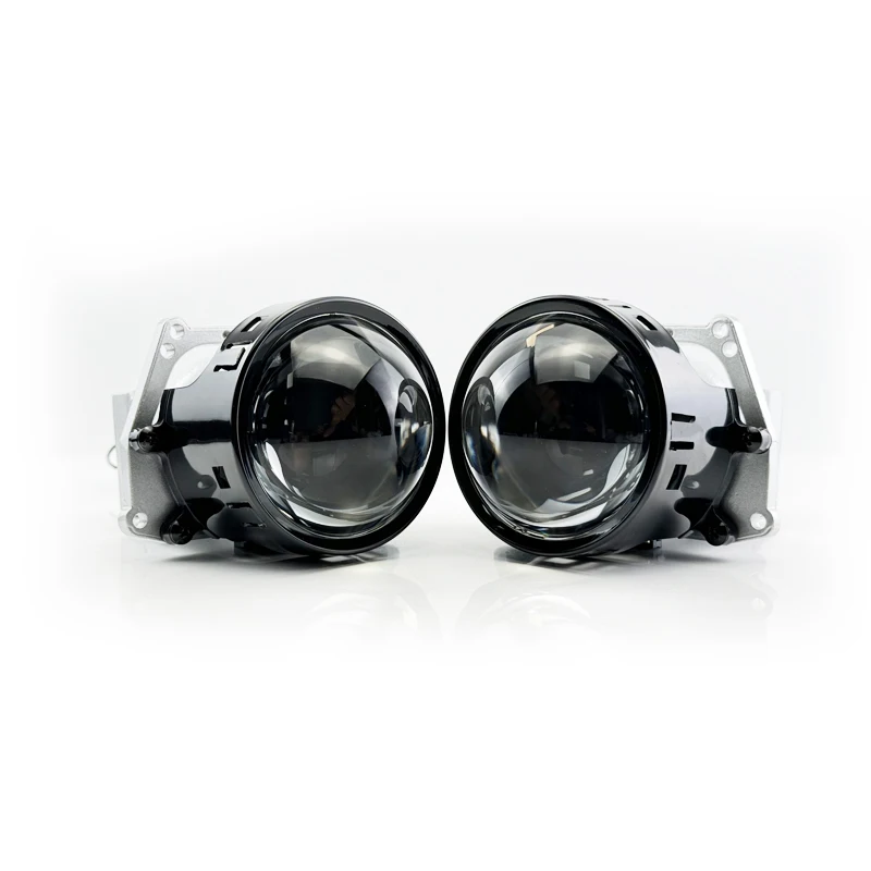 Factory Direct Auto LED Projector Headlights 66W New 3 Inches SMD Chip 6000k Canbus White Light Color 12V