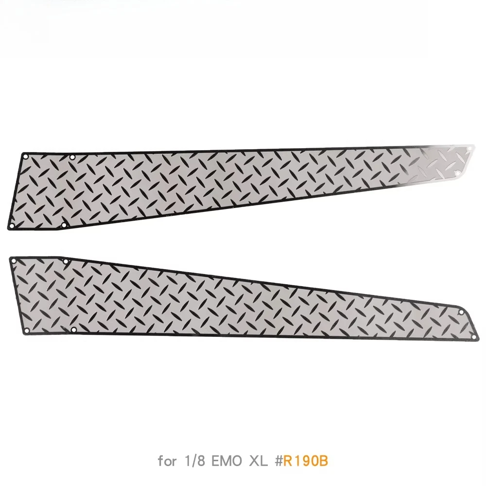 1/8 EMO XL Bison Hood Metal Protective Modification Engine Hood Anti-slip Plate Suitable for Crossrc 1/8 EMO XL Bison RC Car