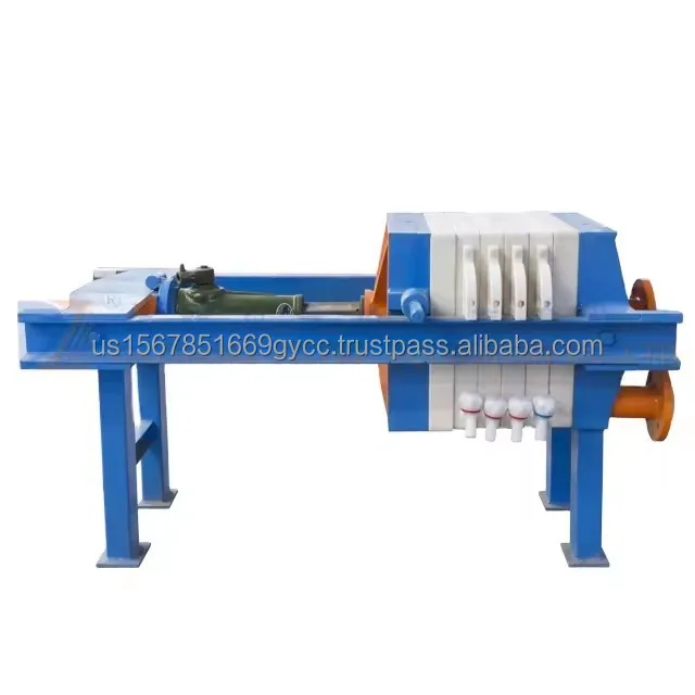 Automatic Hydraulic Plate And Frame Oil Solid-Liquid Separator New Condition Filter Press With Core Components Pump & Engine