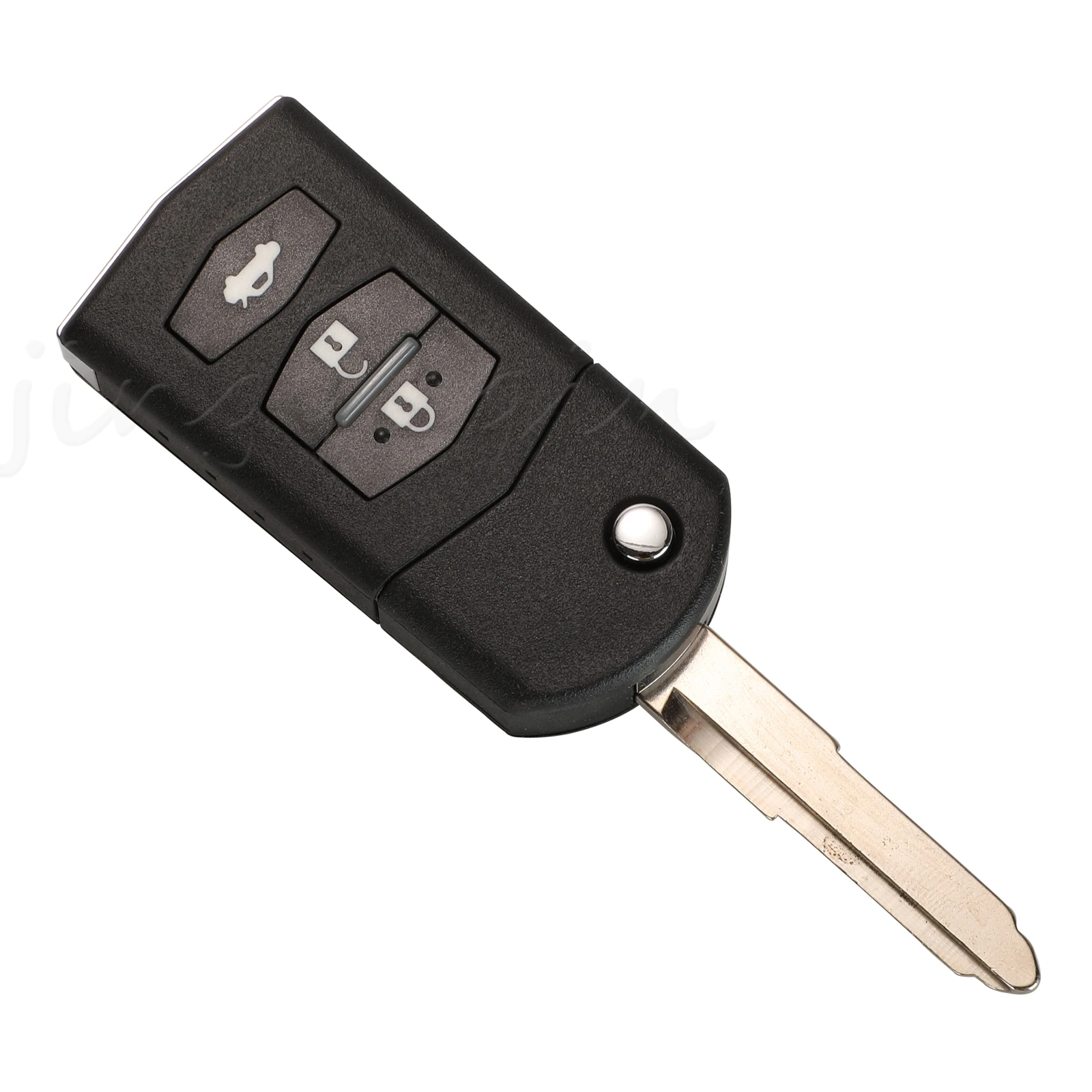 JYQ 5WK43449D 5WK43449E 5WK43449F llave remota de coche abatible 434MHz 4D63 para Mazda M2 Demio M3 Axela M5 Premacy M6 Atenza Siemens VDO
