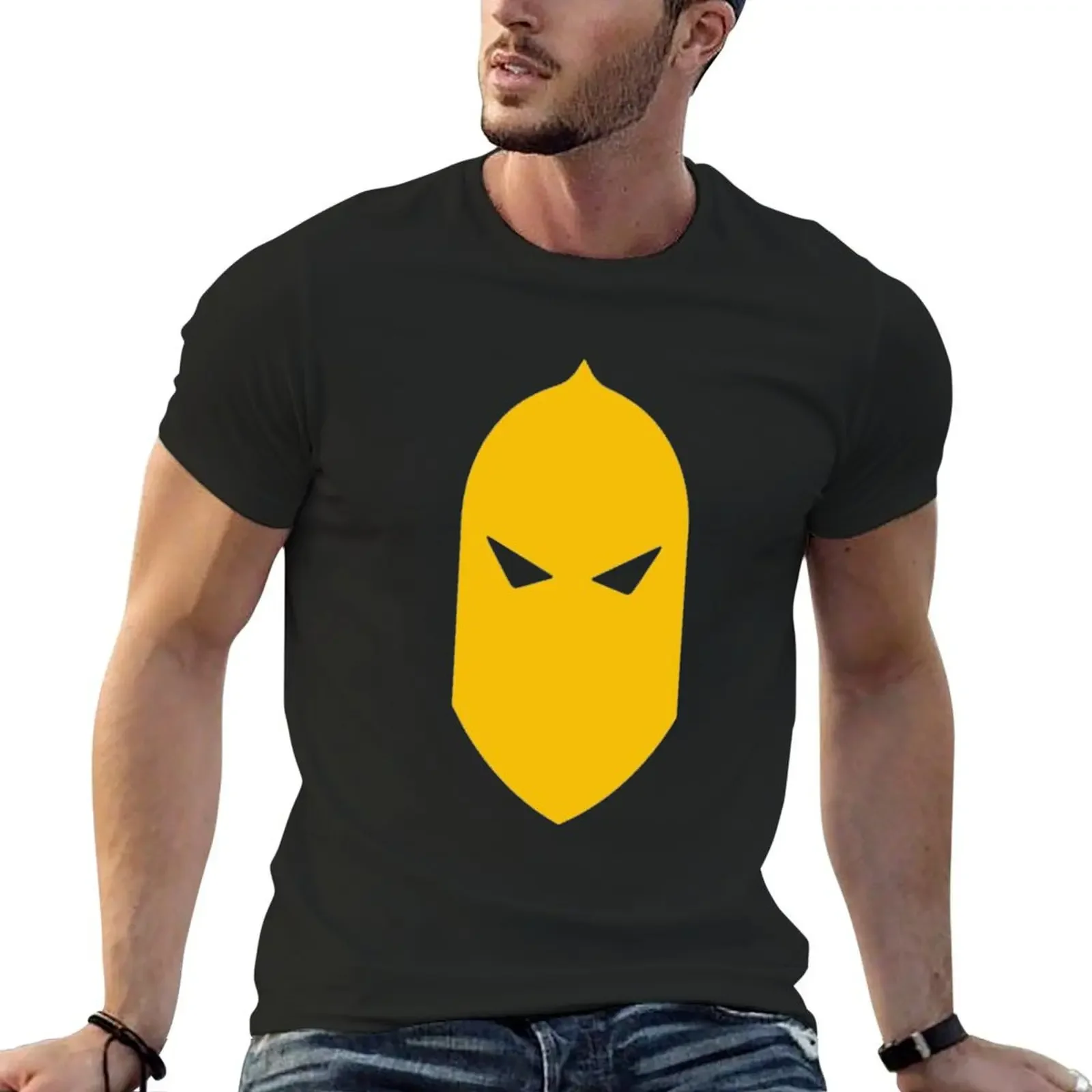 Dr. Fate Helmet T-Shirt oversizeds oversized t shirt sweat men t shirts high quality