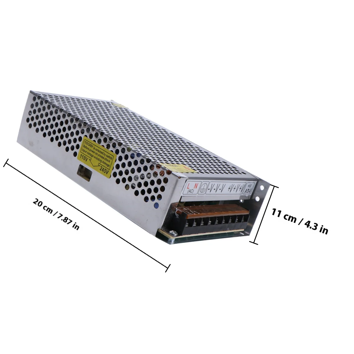 24V 電源ドライバー 10A 240W スイッチングコンバータ LED ストリップライト CCTV ラジオコンピュータプロジェクト用効率的な冷却