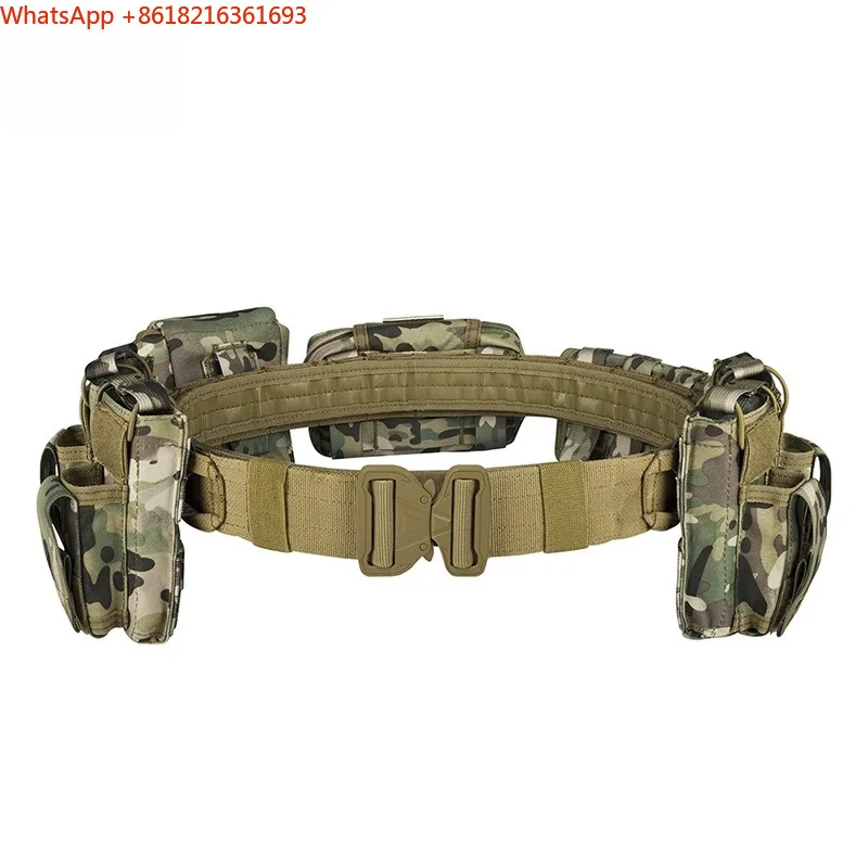 Limited Offer   New MOLLE Tactical Belt Nylon Multifunctional Combination Patrol Outdoor Equipment Belt